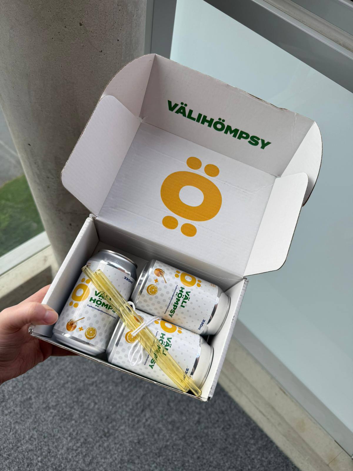Välihömpsy lahjaboksi